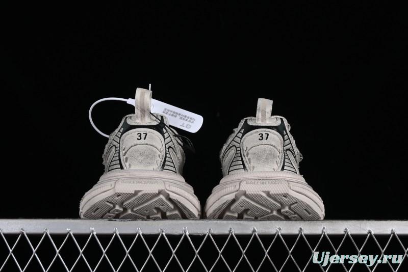 Balenciaga Phantom Sneaker 10th Generation Trend Running Shoes with Transparent Heel Strap - W3XDC2002