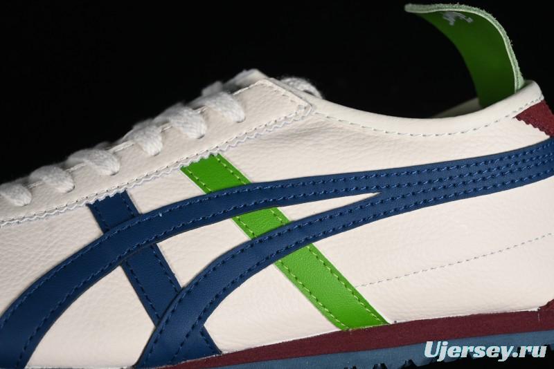 Onitsuka Tiger Mexico 66 Low-Top Leather Casual Running Shoes - 1183A201-115