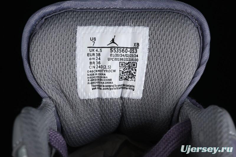 Nike Air Jordan 1 Low AJ1 Retro Basketball Shoes with Panda Mischief Modern Floral Design - 553560-053