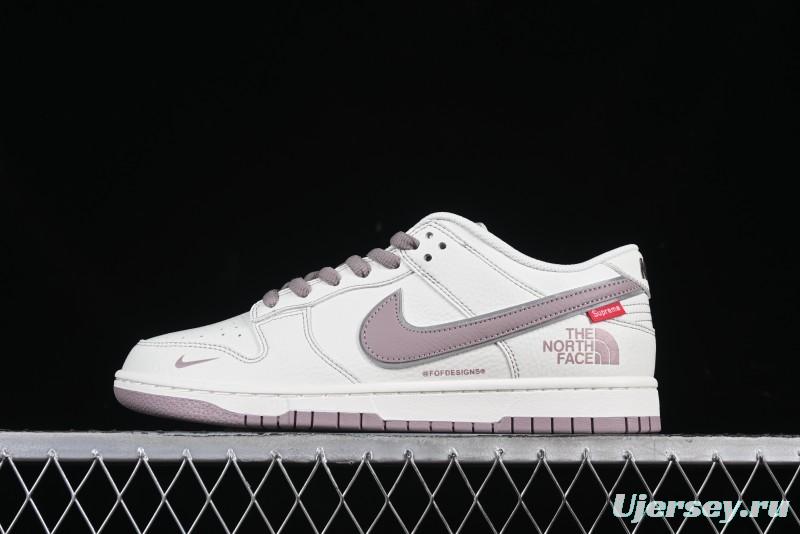 Nike SB Dunk Low Supreme x The North Face Low-Top Casual Skate Shoes - BM0234-507