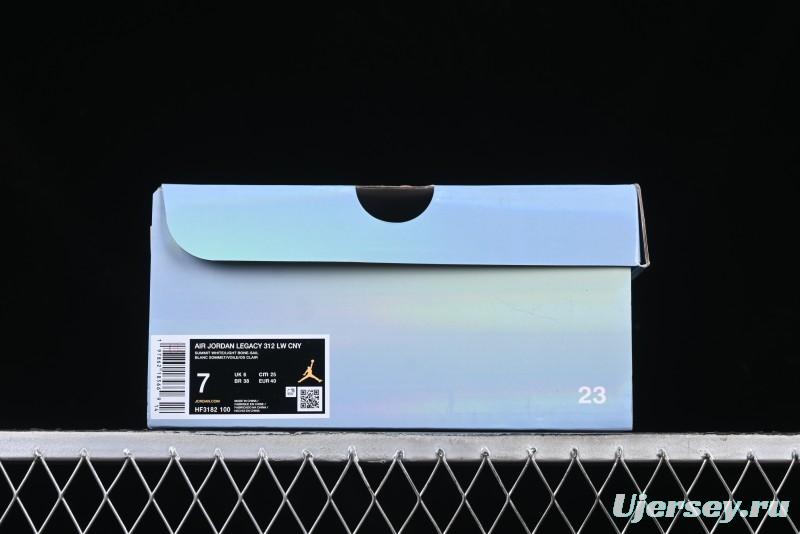 Nike Air Jordan Legacy 312 Low Sneakers with Strap Design - HF3182-100