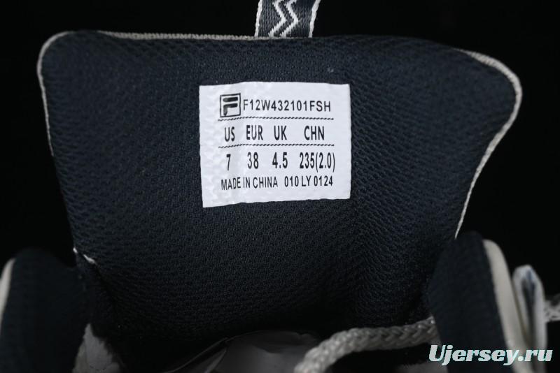 Fila Fusion Retro Mars Running Shoes with Lace-Up Design and Cushioned Sole - F12W432101FSH