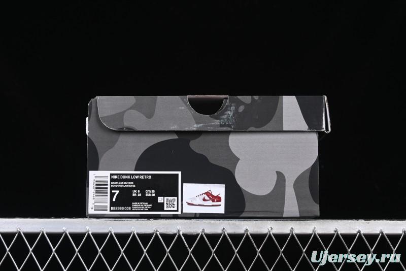 Nike SB Dunk Low BAPE Collaboration Anniversary High-End Custom Sneakers - BB8969-008