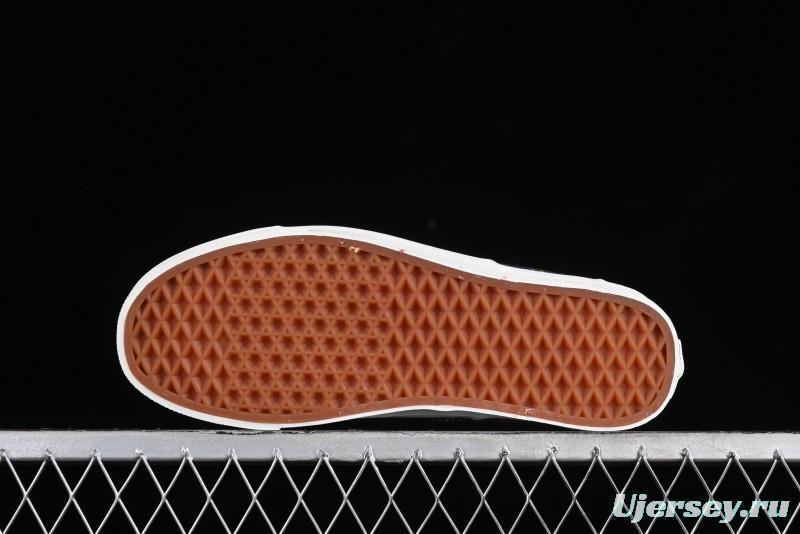 Vans Era Low-Top Skate Shoes with Black Canvas and Red Scottish Plaid Checkered Design - VN0A2RR1QWP