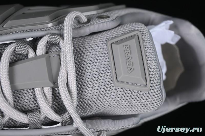 Prada Cloudbust Air Thunder Lifestyle Low-Top Sneakers with Anti-Slip and Wear-Resistant Design - 2EG293