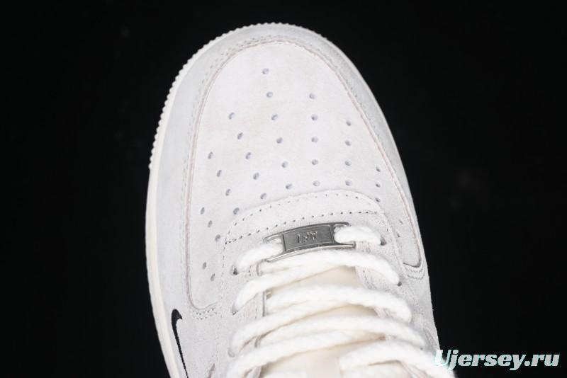 Nike Air Force 1 '07 Low Supreme Champion Collaboration Off-White Mini Swoosh Casual Sneakers - SJ6698-020