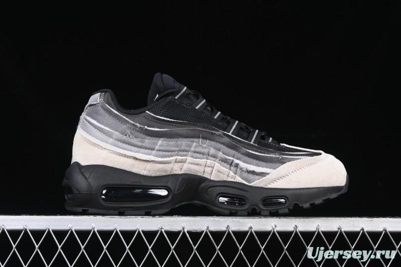 Nike Air Max 95 Retro Running Shoes with Air Cushion Technology - CU8406-101