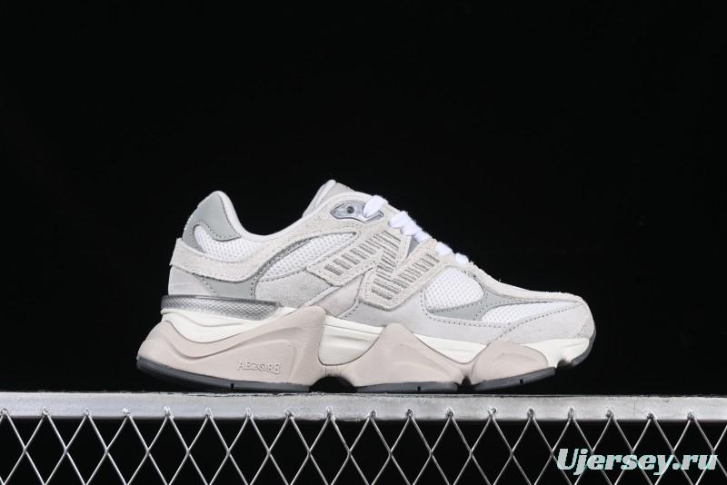 New Balance NB9060 Series Retro Casual Running Shoes with ABZORB Cushioning - U9060FGN