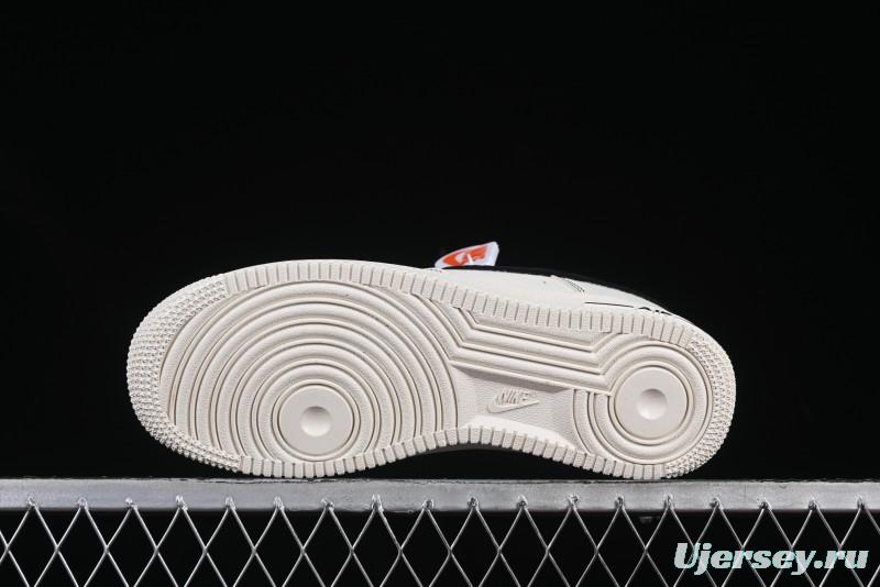 Nike Air Force 1'07 Low Casual Sneakers with Full-Length Air Cushion - HQ2037-200