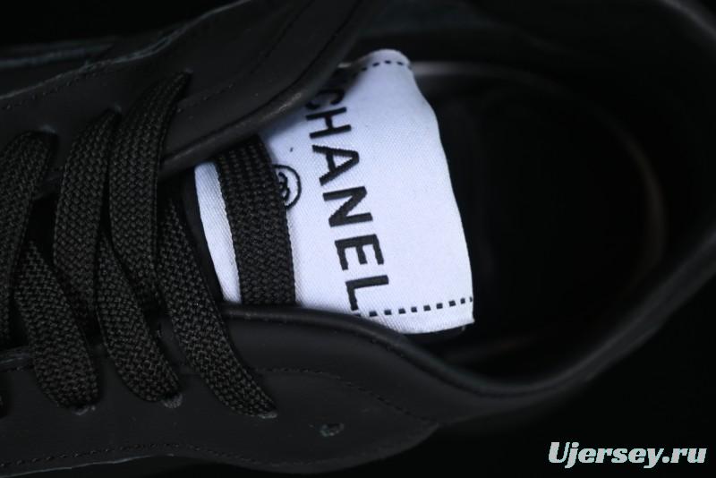 Chanel 25C Tie-Up Flat Casual Lifestyle Shoes - G46372