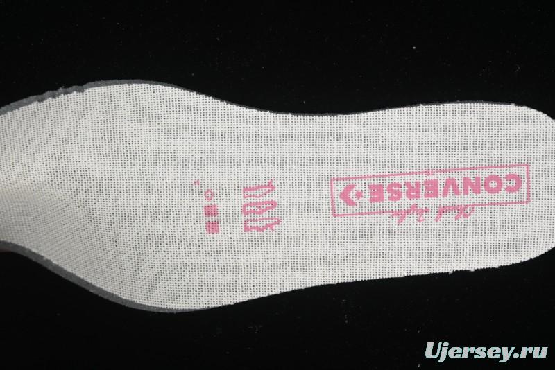 Converse Chuck 1970s High Top Casual Sneakers with Star Stitching and White-Pink-Blue Mismatched Design - A15744C