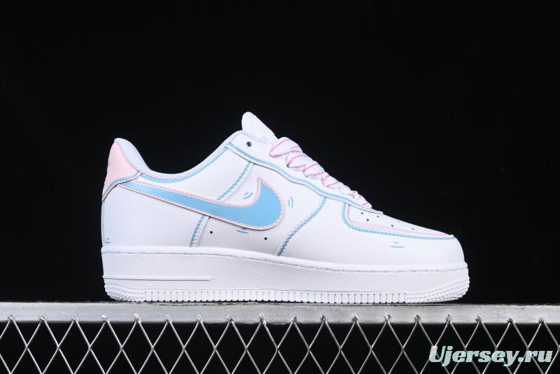 Nike Air Force 1 '07 Low Valentine's Day Limited Edition 2D Hand-Painted Graffiti Lollipop Casual Sneakers - TY0301-111