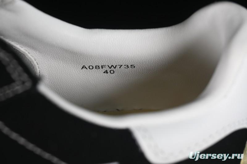 Wayne Original Sole Leather Low Sneaker with Melted Ice Cream Outsole - W.E5