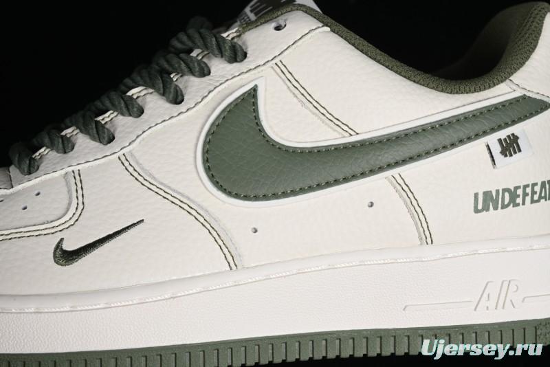Nike Undefeated x Air Force 1'07 Low Military Green Hemp Rope Casual Sneakers - UT2023-202