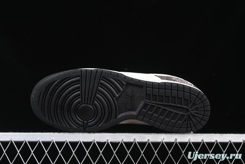 Nike SB Dunk Low The North Face Collaboration Black Brown Anniversary High-End Custom Low-Top Casual Skate Shoes - DJ2024-058