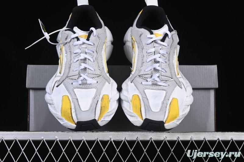 Balenciaga Monday Calf Leather Round Toe Lace-Up Low-Top Casual Shoes - WDWTS1971