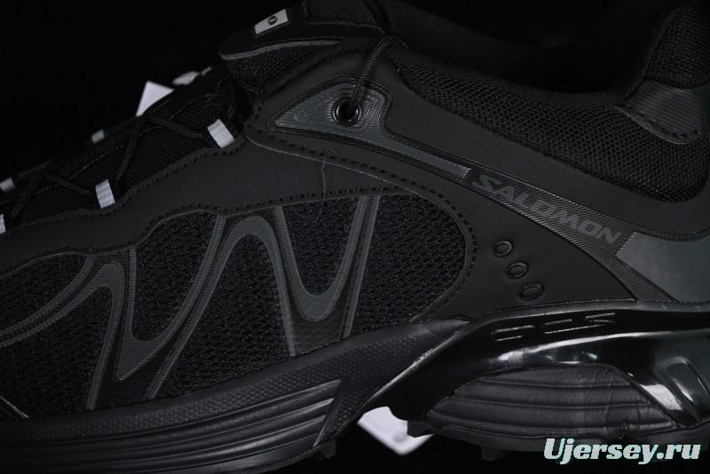 Salomon XT-Wings 2 All-Black Trail Running Sneakers - Sleek Performance and Style