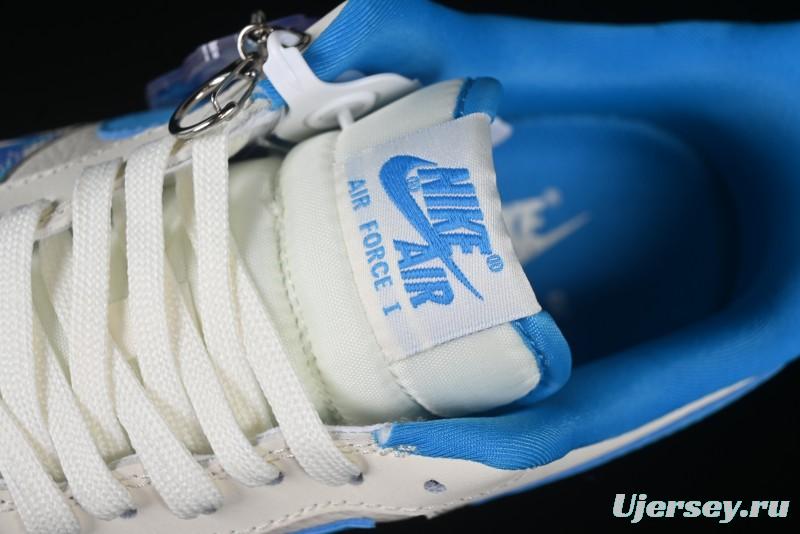 Nike Air Force 1'07 Low Nezha Collaboration Spirit Pearl Low-Top Casual Sneakers - DF0188-049