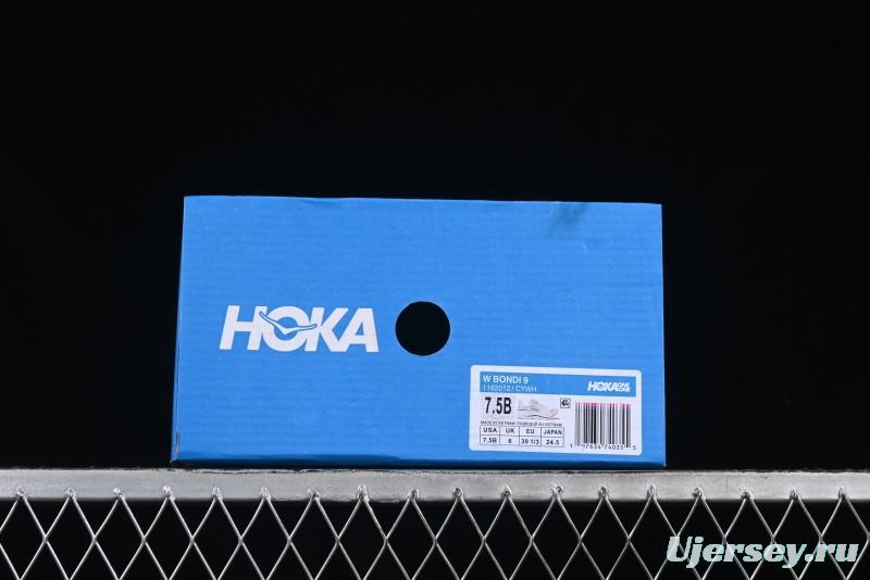 HOKA ONE ONE Bondi 9 Knit Lightweight Casual Running Shoes - 1162012 CYWH