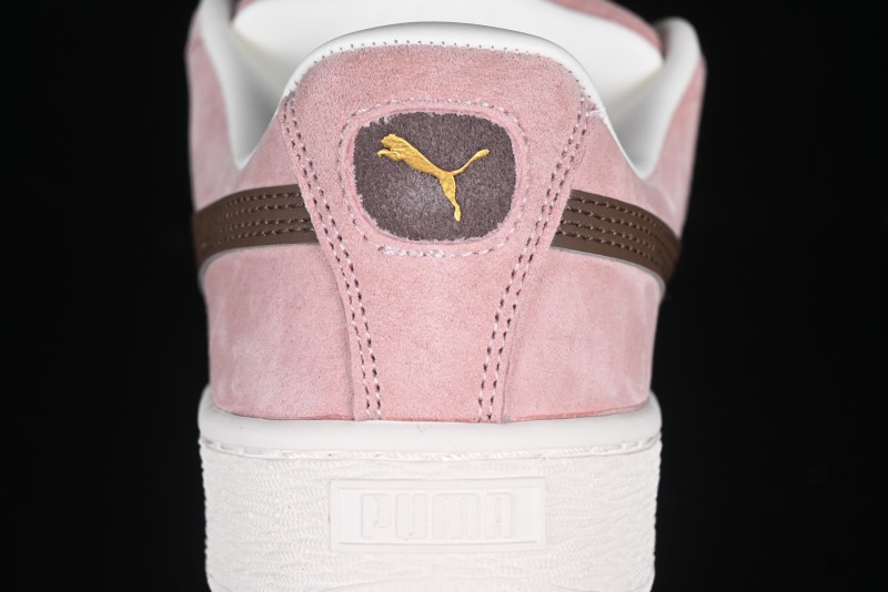 PUMA Suede Classic Sneakers - Rose Pink & Chocolate Brown