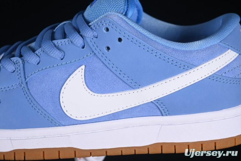 Nike SB Dunk Low Pro ISO University Blue Low-Top Skate Shoes - FJ1674-401