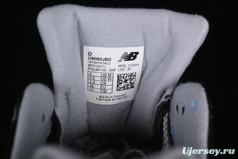 New Balance NB9060 Series Retro Casual Running Shoes with ABZORB Cushioning - U9060JBD