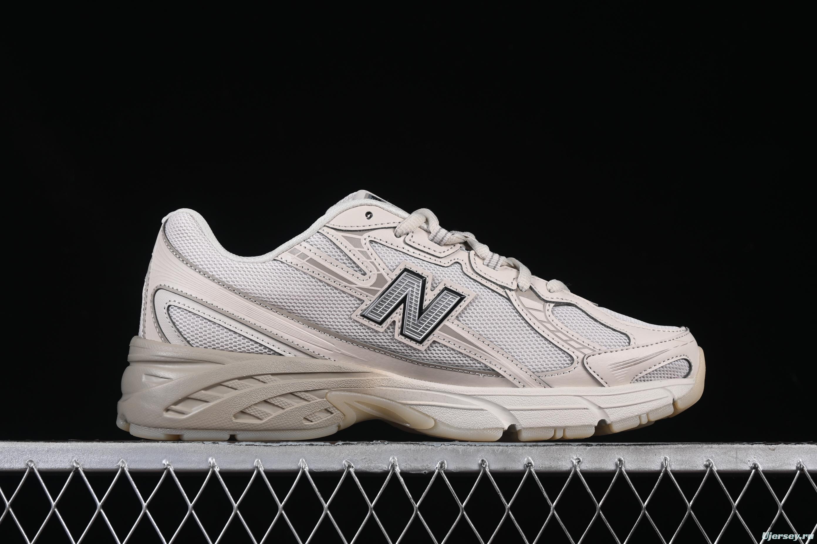 New Balance 740 ABZORB Running Sneakers - Classic White/Neutral Style