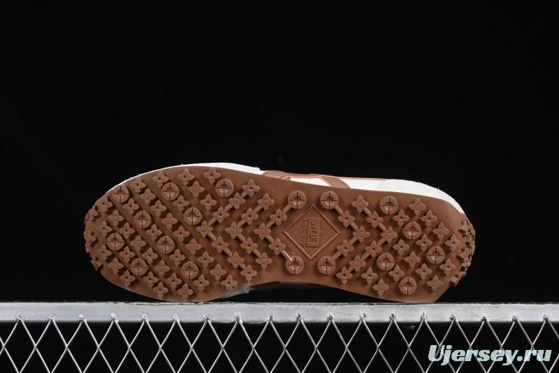 Onitsuka Tiger Serrano Retro Sneakers - White/Brown