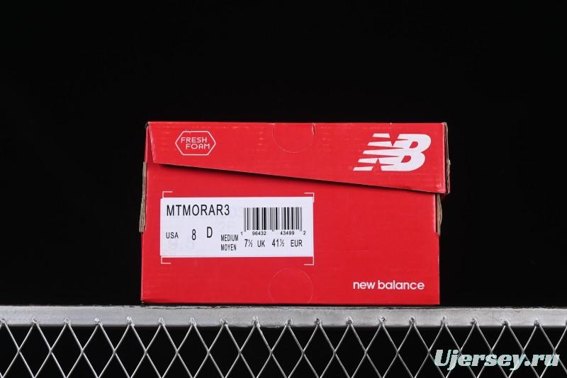 New Balance Fresh Foam X More V3TDS Low-Top Running Shoes with Durable Anti-Slip Design - MTMORAR3