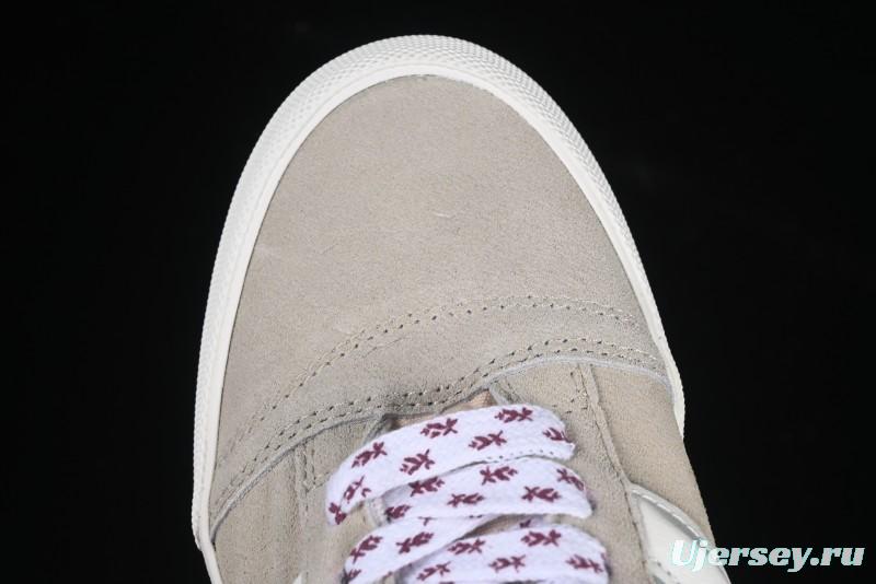 Classic Low-Top Suede Skate Sneakers - Minimalist Gray