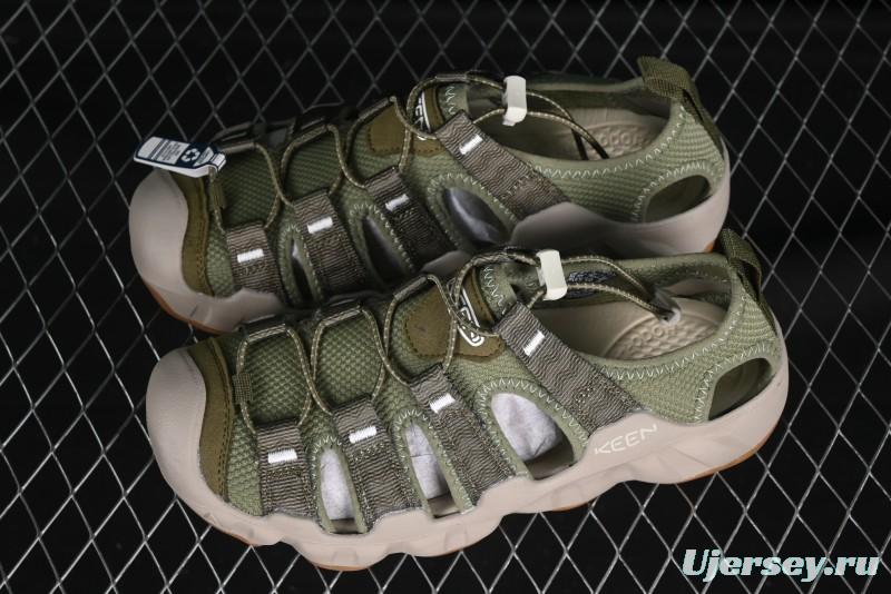Keen Newport H2 Outdoor Sports Water Sandals with Drainage and Toe Protection - 1026686GREEN