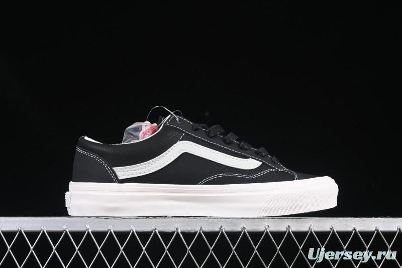 Vans Old Skool 36 Low-Top Retro Skate Shoes - VN000D57BLK