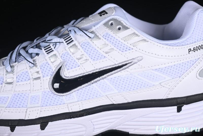 Nike P-6000 Premium Retro Casual Sneakers with Multi-Layer Design - CD6404-107