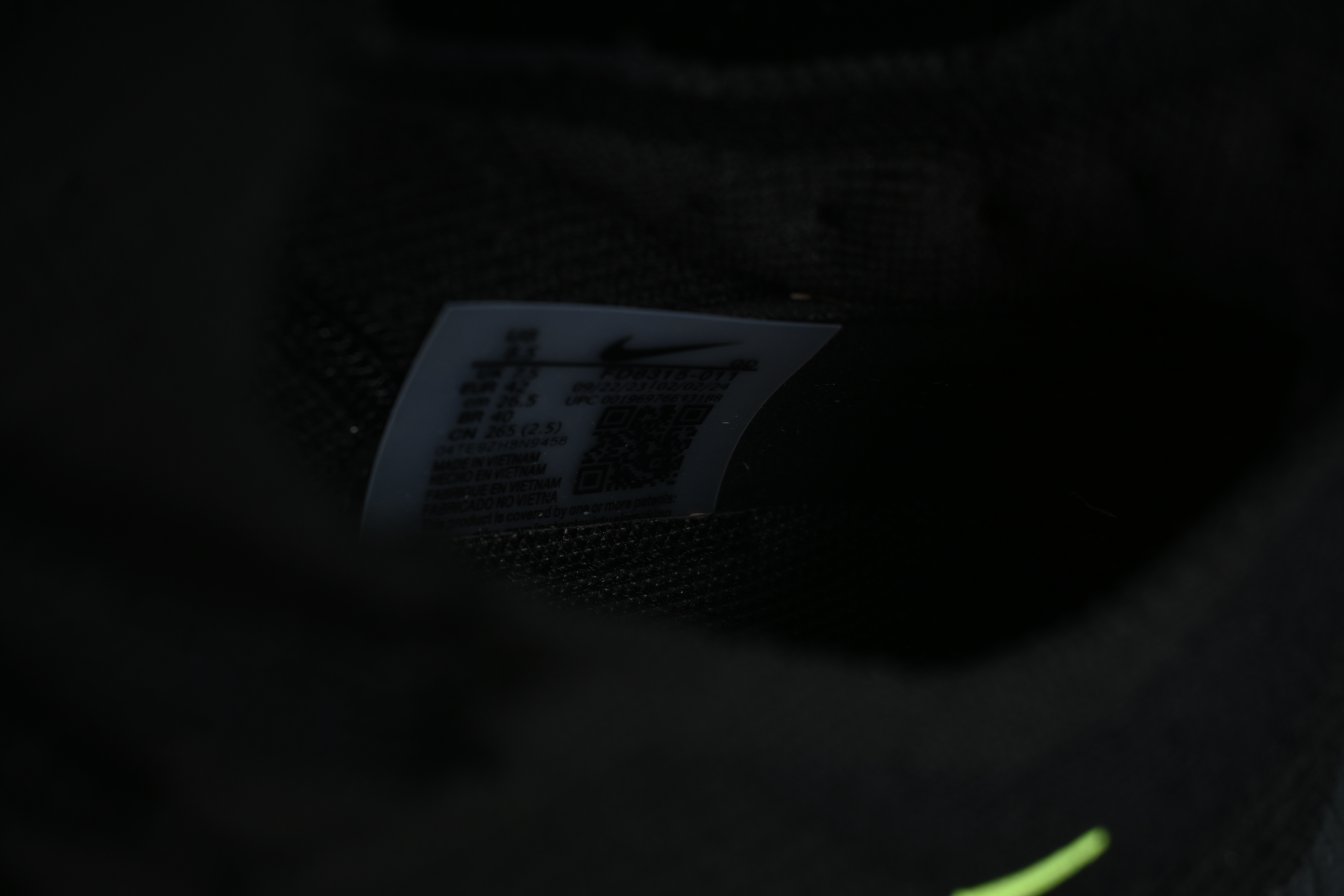 Nike Air Zoom Alphafly NEXT% 2 - Black & Volt Green Performance Running Shoes