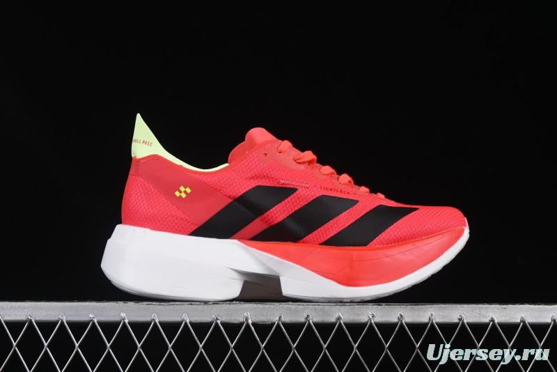 Adidas Adizero Adios 4 M Running Shoes Lightweight Breathable Low-Top - JR6358