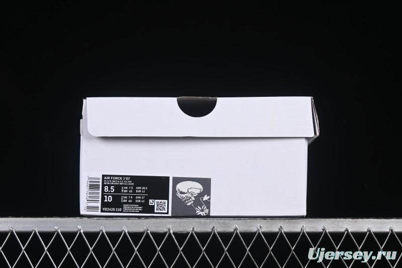 Nike Air Force 1'07 Low Gradient Skeleton Casual Sneakers - YD2425-110