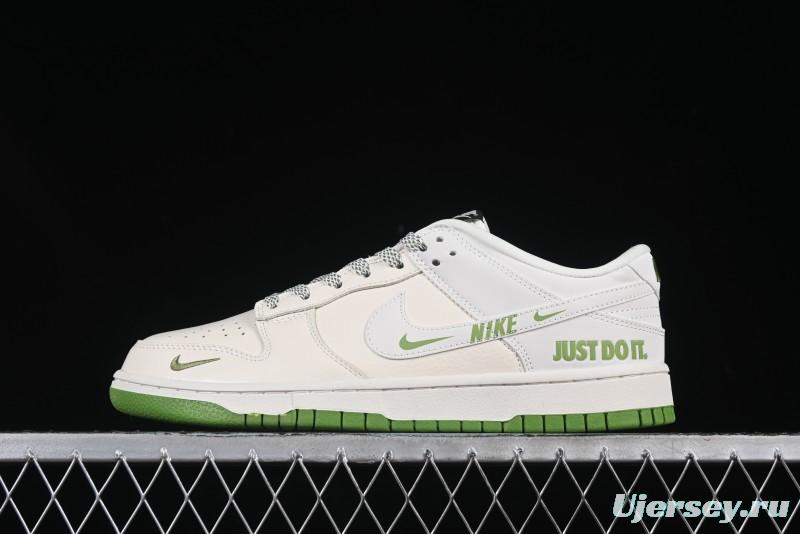 Nike Dunk Low "Just Do It" - Green/White Edition