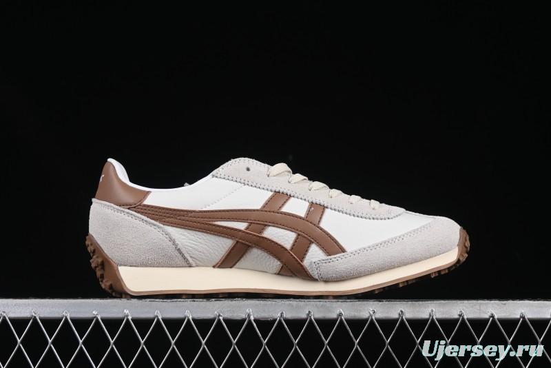 Onitsuka Tiger Serrano Retro Sneakers - White/Brown
