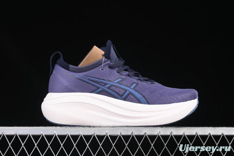 Asics Gel-Nimbus 27 Retro Breathable Casual Shoes Cushioned Men's Durable Running Shoes - 1011B956-500
