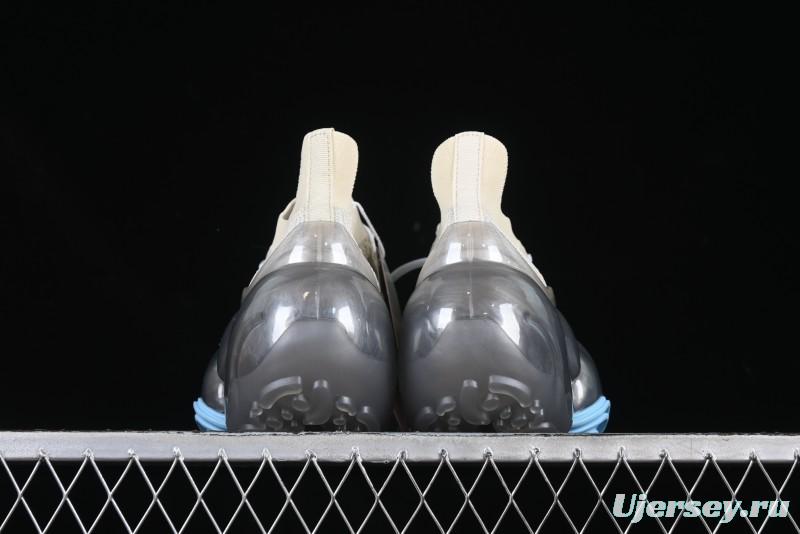 Grounds Big Bubble High Platform Sneakers Transparent Blue - AJE5