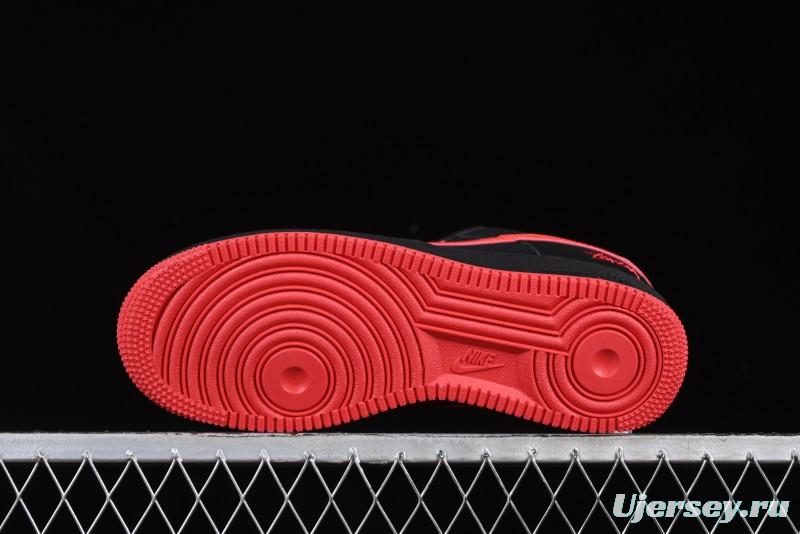 Nike Air Force 1'07 Low Stussy Collaboration Passion Orange Low-Top Casual Sneakers - DF0188-044
