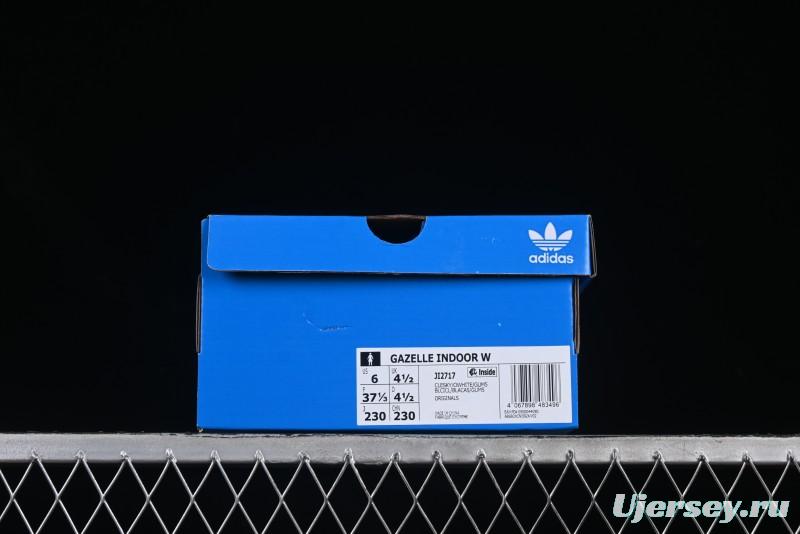 Adidas Originals Gazelle Indoor Retro Casual Sneakers with Anti-Slip and Wear-Resistant Design - JI2717