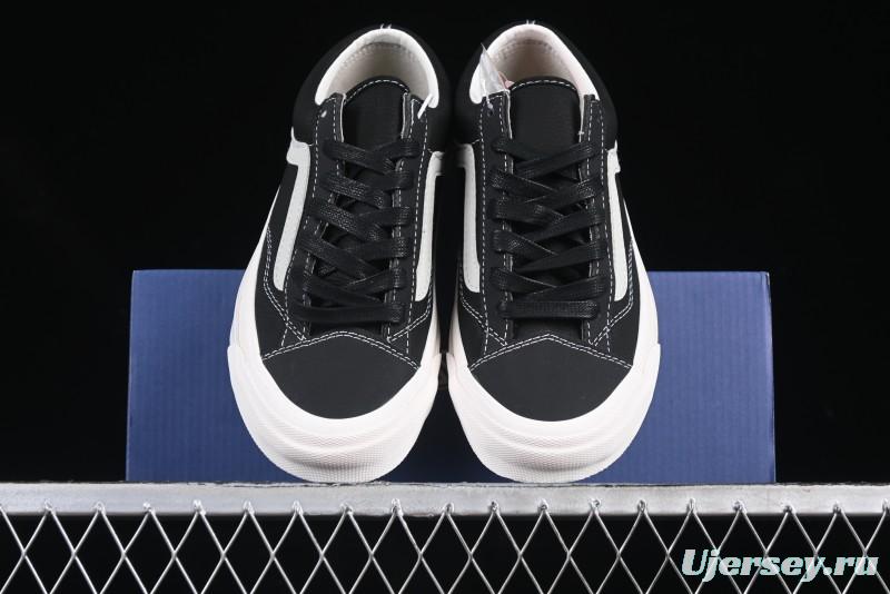 Vans Old Skool 36 Low-Top Retro Skate Shoes - VN000D57BLK