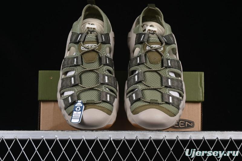 Keen Newport H2 Outdoor Sports Water Sandals with Drainage and Toe Protection - 1026686GREEN