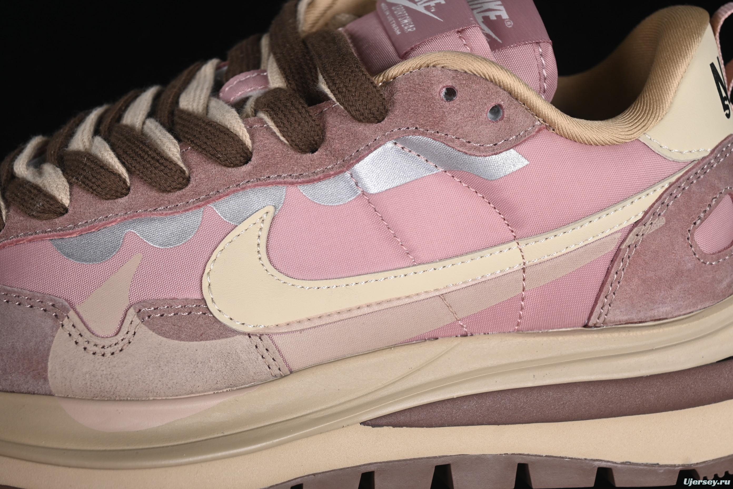 Nike x Sacai VaporWaffle "Pink/Sail" Women's Sneakers