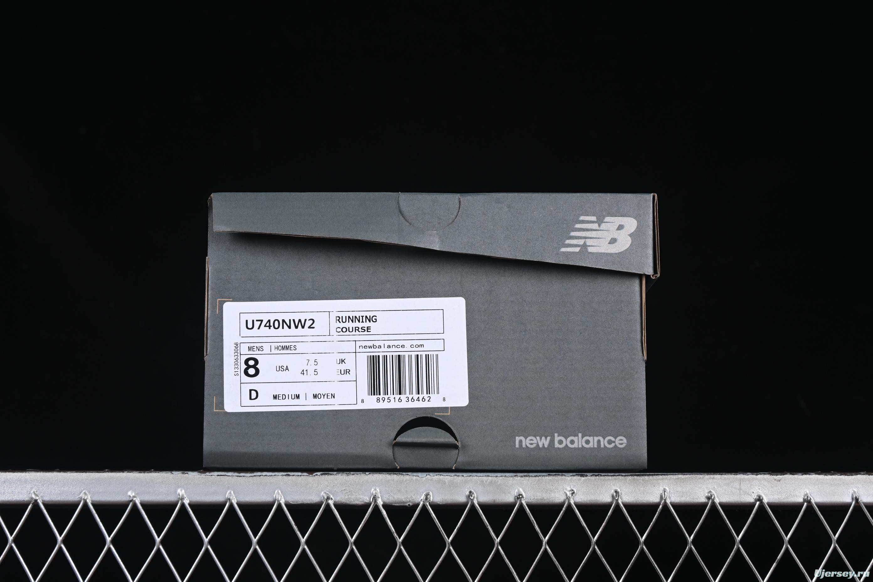 New Balance 740 Series Retro Dad Style Casual Sports Running Shoes - U740NW2