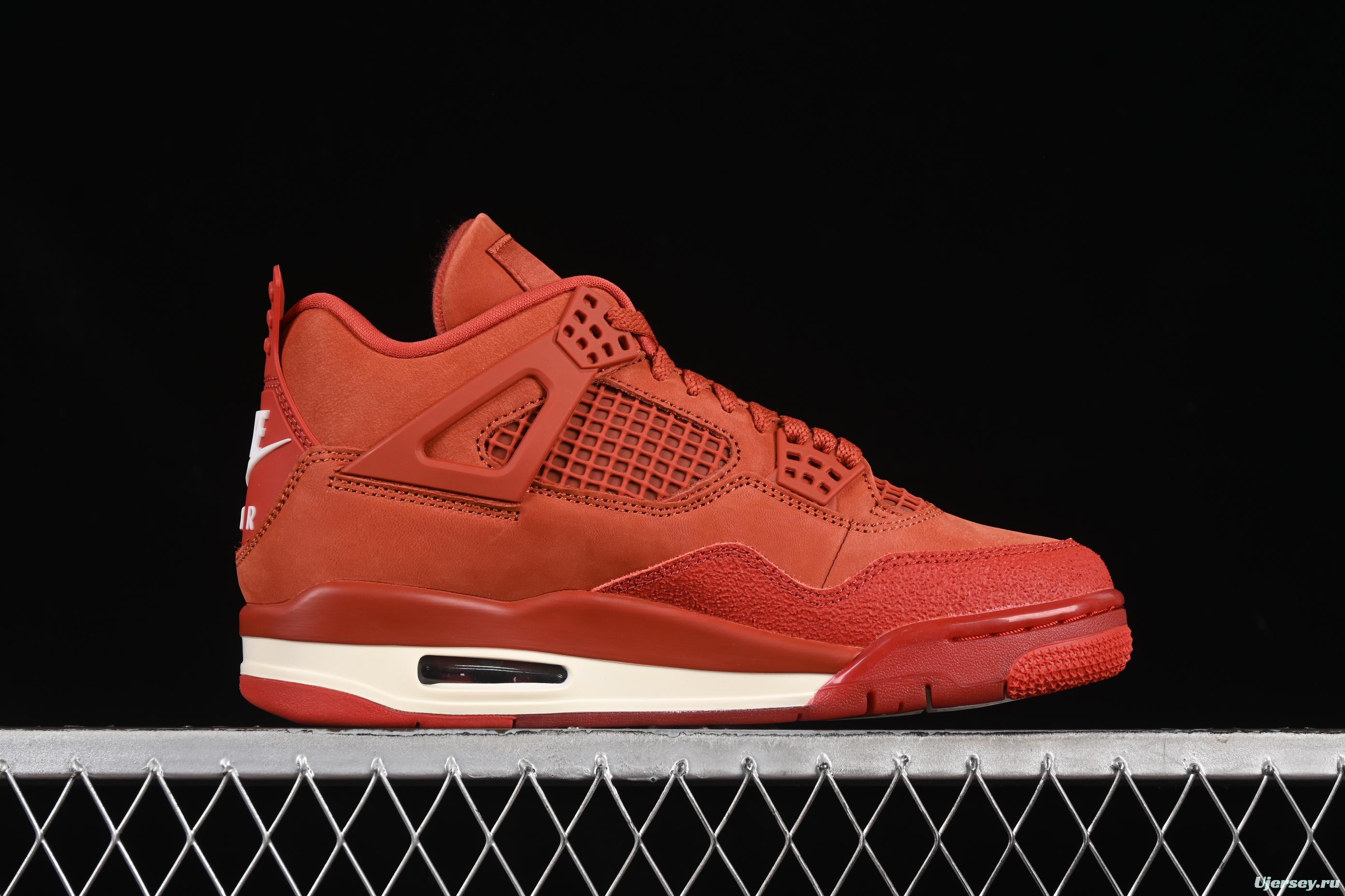 Nike Air Jordan 4 Retro Nigel Sylvester OG "Brick By Brick" Sneakers - DR5415-100