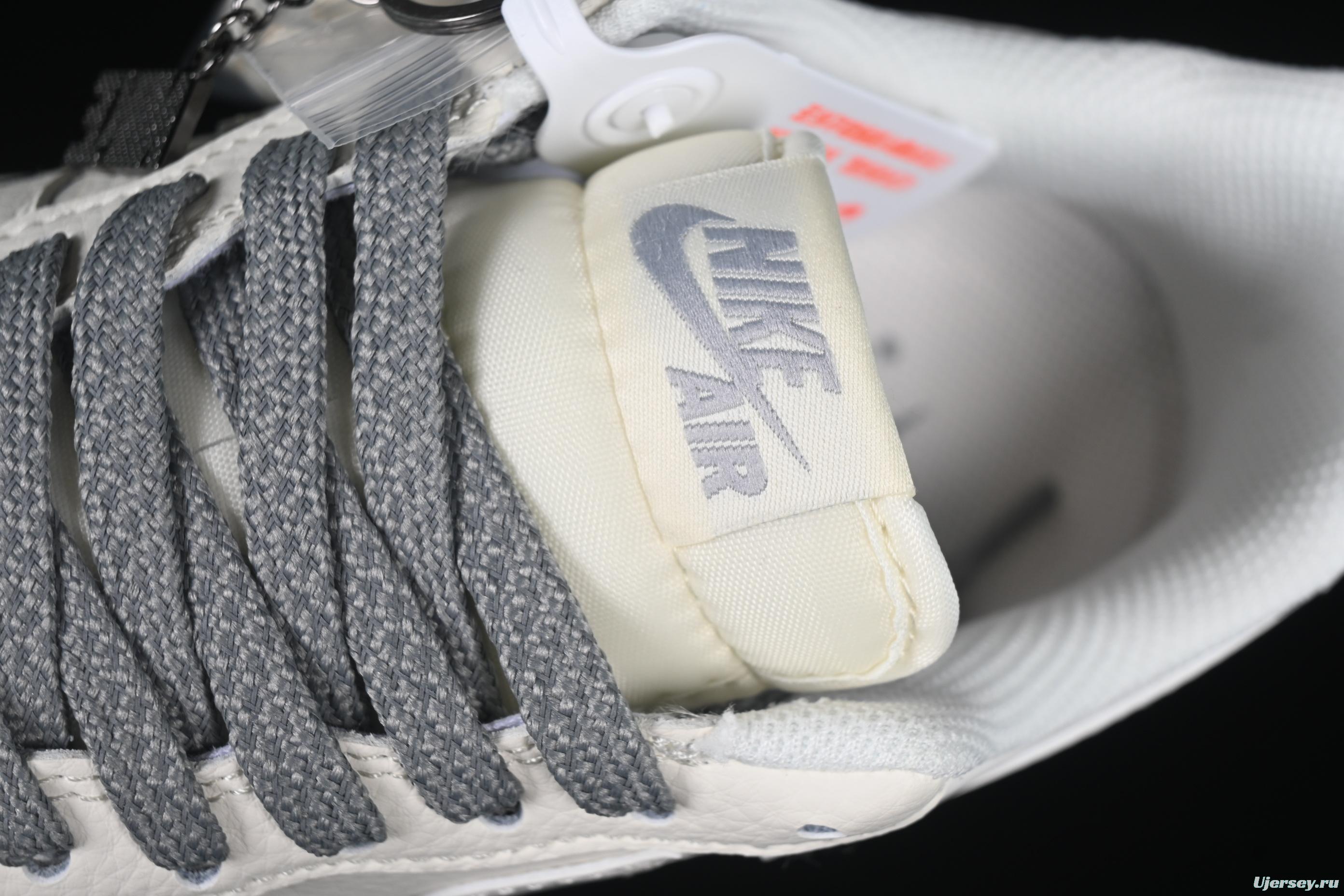 Nike Air Force 1 '07 Low Casual Sneakers in Light Grey with Mini Swoosh - HH7518-048