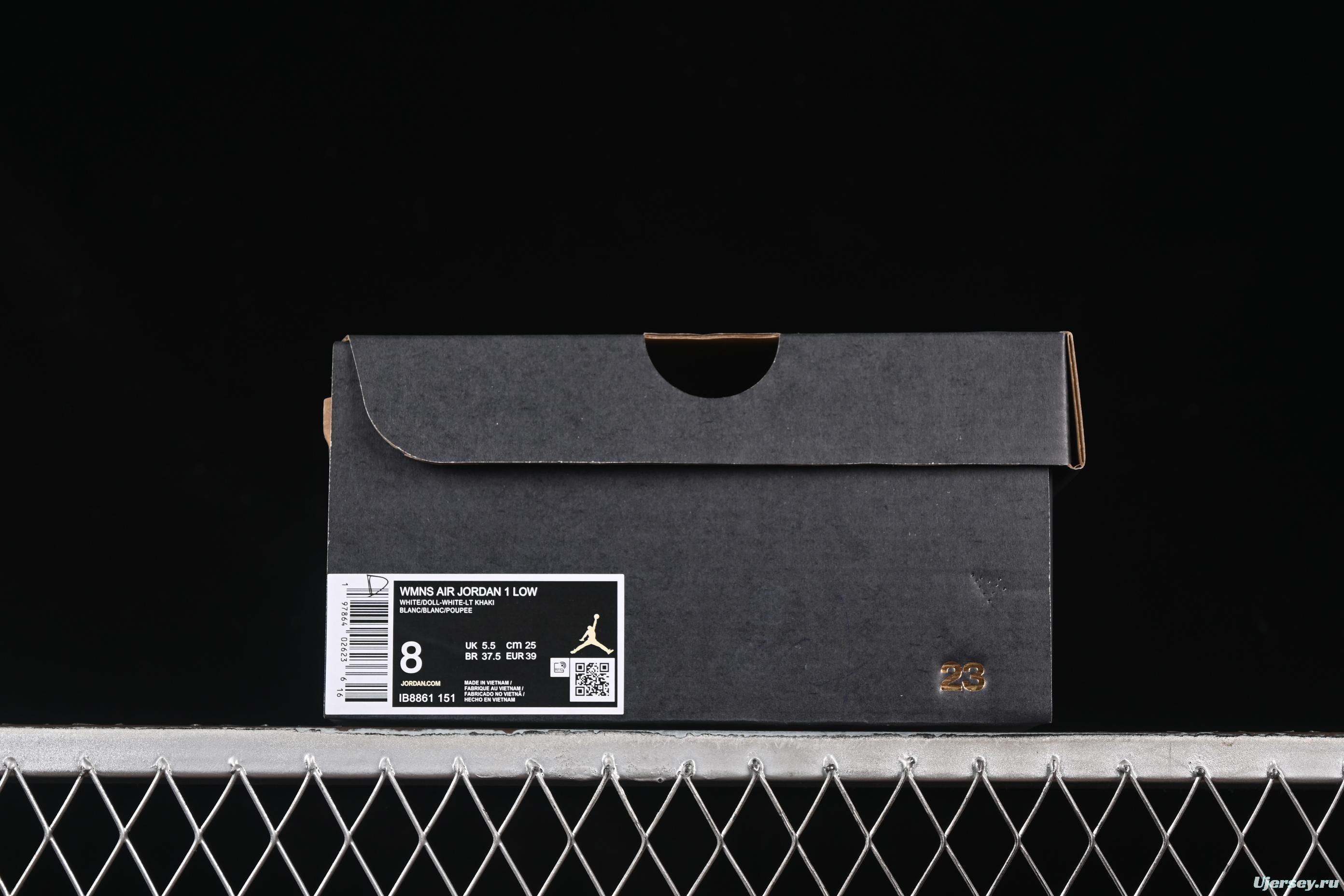 Nike Air Jordan 1 Low AJ1 Plant Embroidery Casual Sneakers - IB8861-151