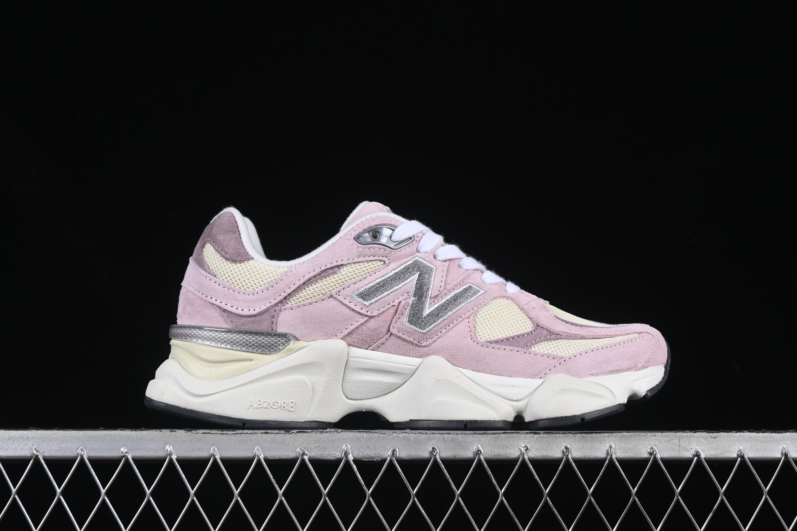 New Balance NB9060 Series Retro Casual Running Shoes with ABZORB Cushioning - U9060LBC